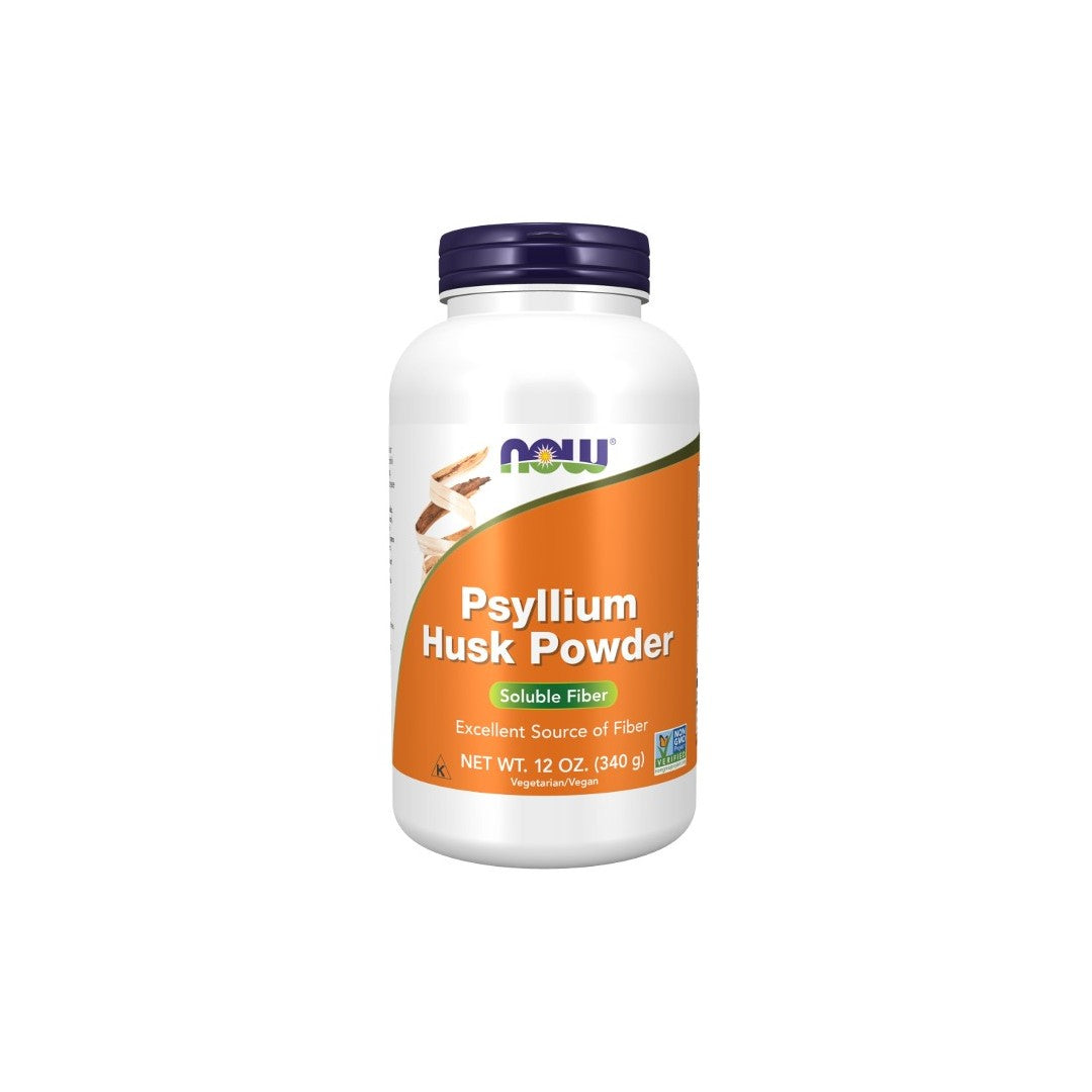 Psylliumschalen-Pulver 12 oz. (340 g) Now Foods